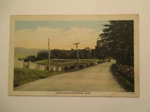 Kansas Pleasanton scene near Postcard - Picture 1 of 2