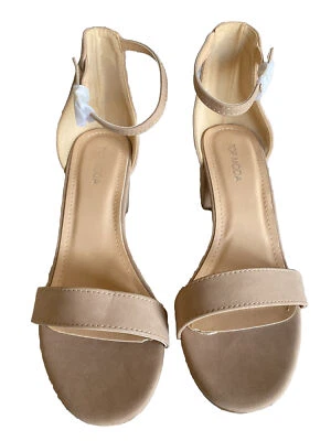 Top Moda Ankle Strap Evening Dress High Heel Sandal Shoes  Size 8 1/2 - Image 1 of 4