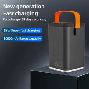 Powerbank 60000mAh Szybkie ładowanie Duża pojemność Zewnętrzny mobilny power bank BST - Zdjęcie 1 z 14