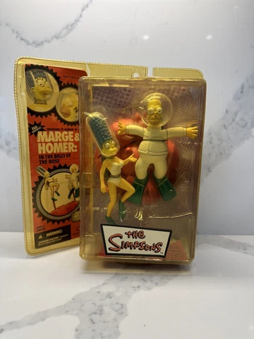 McFarlane 2007 The Simpsons The Belly of the Boss Marge & Homer FREE SHIPPING Cover