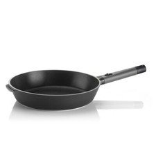 Guzzini Padella Wok antiaderente cm 30 Cook Space manico removibile