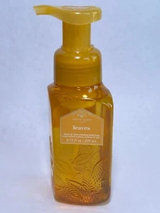 1 BATH & BODY WORKS GENTLE CLEAN FOAMING HAND SOAP LEAVES - Picture 1 of 2