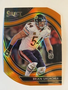 2020 Select Football Orange Die Cut Prizm Field Level Brian Urlacher Bears - Picture 1 of 1