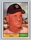 1961 Topps Carroll Hardy  #257 - Boston Red Sox - EX to NEAR MINT