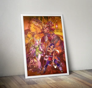 Seiken Densetsu 3 Trials of Mana Haweye Riesz Promotional Art Poster 18x24 - Picture 1 of 1