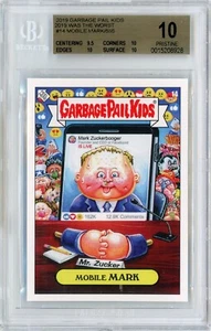 GPK 2019 WAS THE WORST #14 MOBILE MARK (MARK ZUCKERBERG) BGS 10 - PR ONLY 555! - Picture 1 of 2