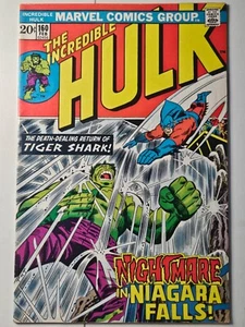 The Incredible Hulk #160 Feb 1973 Avengers Vintage Tiger Shark En muy buen estado - Imagen 1 de 7