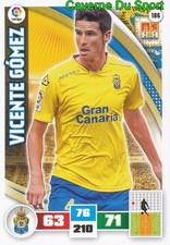186 VICENTE GOMEZ SPANA UD LAS PALMAS CARD ADRENALYN LEAGUE 2016 PANINI