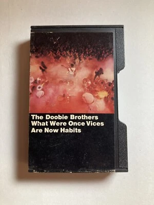 Doobie Brothers What Were Once Vices Are Now Habits Cassette Hard Case Tested VG - Image 1 of 4