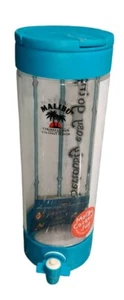 BLUE MALIBU CARIBBEAN COCONUT RUM EASY COCKTAIL JUG MIXER W/ SPOUT ADVERTISING - Picture 1 of 4