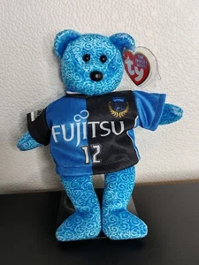 Ty beanie - CLASSY - Fujitsu 12 Kawasaki Japan sports promo bear 102/500 - Picture 1 of 5