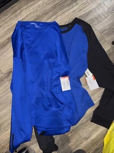 Sports Illustrated Sport Sweater Blue Lot Of 2 Units Logo Jerzees - Picture 1 of 6