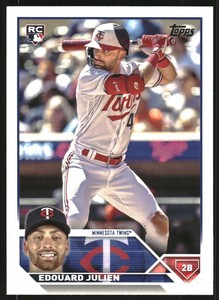 2023 Topps Update #US222 Edouard Julien RC 