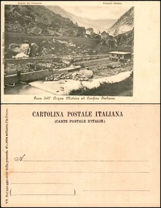Traforo del sempione - presa dell'acqua motrice versante italiano - nuova - Picture 1 of 1