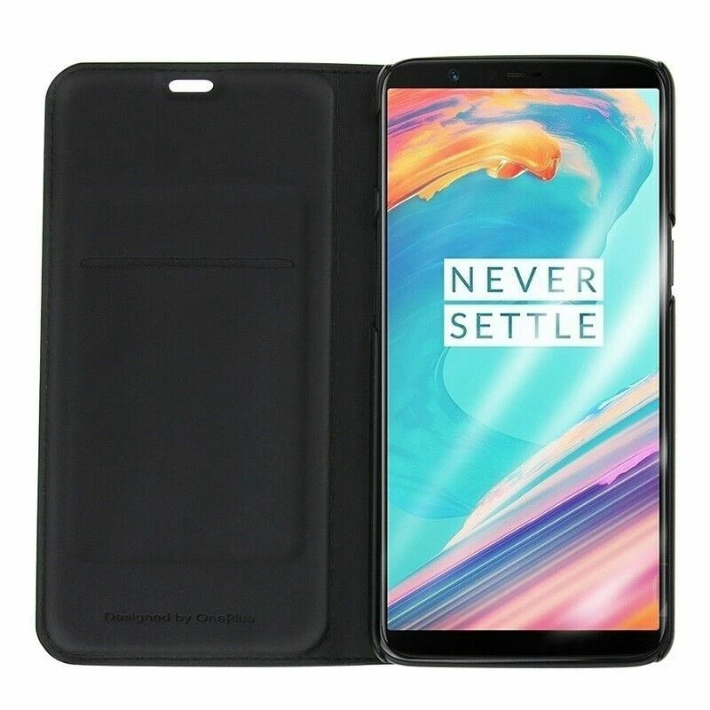 For OnePlus Cover Smart Phone  Flip Wallet Pro 3 6 7 3T 5T 6T 7T Leather Case - Image 1 of 4