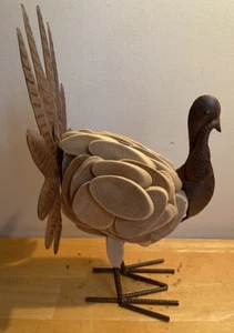 METALL UND HOLZ HERBST ERNTE TÜRKEI FIGUR 13 ZOLL - Bild 1 von 11