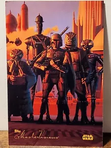 1994 Topps Star Wars MasterVisions Kopfgeldjäger Promo übergroße Sammelkarte - Bild 1 von 6