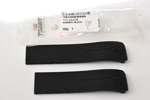 Tissot schwarz Silikon Touch Expert Touch II T610026464 21mm Ersatzarmband - Bild 1 von 2