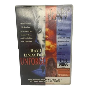 Dead Heart / Unforgettable VHS - Roadshow Entertainment Review Use Only - Rare - Picture 1 of 9