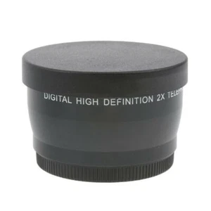 55mm 2x Telephoto Lens for Nikon Minolta Pansonic Olympus Pentax - Picture 1 of 10