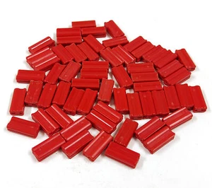 Vintage Fischertechnik 31060 Connector 15 Red 60pcs Parts Spares 1975 - Picture 1 of 2