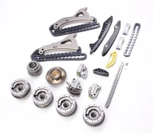 M278 Timing Chain Kit & Camshaft Adjusters for Mercedes-Benz C218 X218 W212 4.7L - Picture 1 of 8