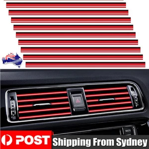 30X Car Air Conditioner Outlet Vent  Accessories Decorative Strip Cover Interior - Picture 1 of 12