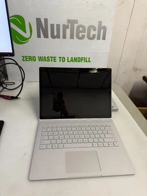 Microsoft Surface Book  i5-6300U 2.4GHz 8GB/128GB SSD UBUNTU Laptop + AC - Image 1 of 4