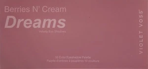 Violet Voss Berries N' Cream Dreams 10 Color Velvety Eye Shadows Palette 0.46 oz - Picture 1 of 6
