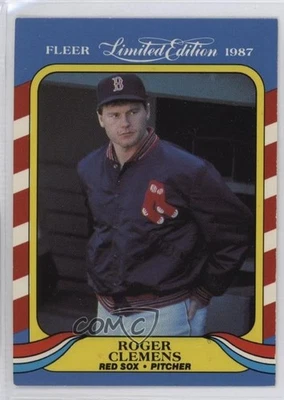 1987 Fleer Limited Edition Baseball Superstars Box Set Roger Clemens #9 - Image 1 of 2