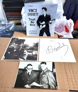 Elvis Presley - Seltene Repro von Vince Everett Plattencover von Jailhouse Rock - Bild 1 von 5