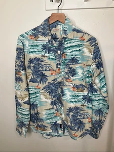 Camisa hawaiana de manga larga con botones Faherty Tahitian Dreams - Imagen 1 de 5