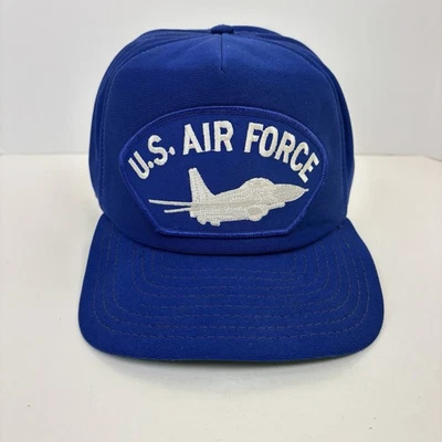 Vintage New Era U.S. Air Force F-16 Jet Hat Snapback Made in USA Reinforced - Image 1 of 4