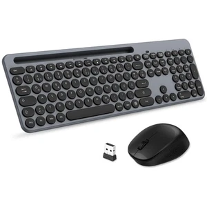 Ensemble de souris sans fil souris et clavier ergonomiques clavier et souris ... - Photo 1/6