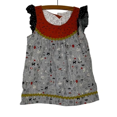 Vestido Matilda Jane Niñas Platino Halloween Talla 10 Manga Acampanada Fiesta Fantasma Foto 1 de 4