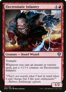 4x Electrostatic Infantry - NM - Dominaria United - SPARROW MAGIC - Picture 1 of 1