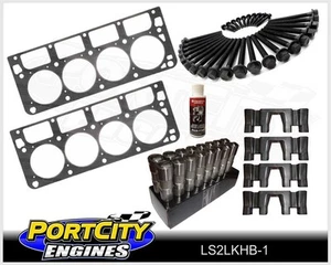 Chev LS2 6.0L Head Gaskets Head Bolts Genuine GM LS Roller Lifter & Guide Kit - Bild 1 von 1
