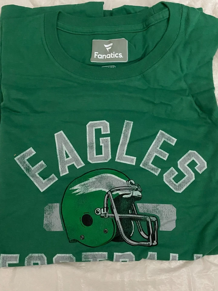 Новый с Ярлыками длинным рукавом NFL Philadelphia Eagles футболки мужской размер XXL - Изображение 1 из 1