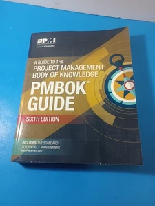 A Guide to the Project Management Body of Knowledge (PMBOK Guide, 6th Ed. VG PB - Imagen 1 de 9