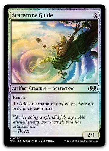 Scarecrow Guide Foil (250) Wilds of Eldraine WOE MTG Magic - Image 1 of 1