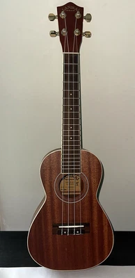 Lanikai LU22CGC Concert Ukulele Hawaii Authentic Brown Mahogany 4 String W/ Case - Image 1 of 4