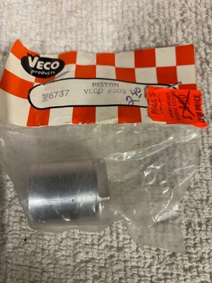 K & B Manufacturing Mecoa Veco .40-.45? Piston Only #6737 NOS HTF - Image 1 of 4