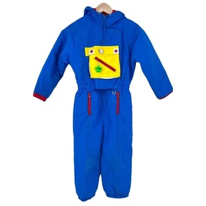 vintage Obermeyer ski snowsuit kids retro 90s - Picture 1 of 12