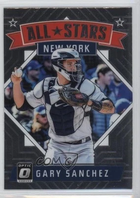 2018 Panini Donruss Optic All-Stars Gary Sanchez #167 - Image 1 of 2