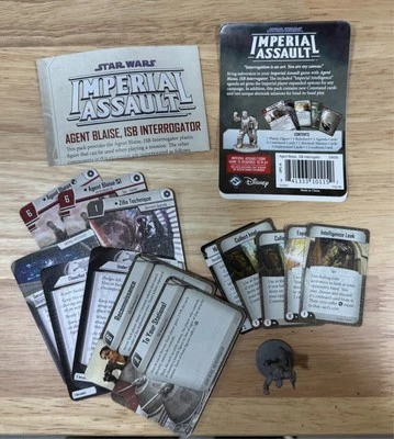 Star Wars Imperial Assault Agent Blaise Expansion FFG See pics - Image 1 of 2
