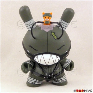Kidrobot Dunny 2011 series figure TRIKKY Rider by Chuckboy with box and card - Picture 1 of 4