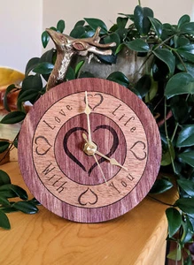 Love Life With You clock - Picture 1 of 5