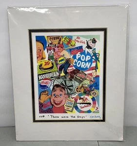 Nelson De La Nuez Those Were the Days 2003 signierter Druck Pop Art - Bild 1 von 5