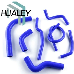 Blue Silicone Radiator Hose For Suzuki Samurai Sierra Jimny JA51 SJ50 SJ413 G13 - Picture 1 of 8