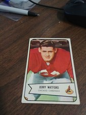 1954 Bowman JERRY WATFORD RC ROOKIE #107 Cardinals VG 